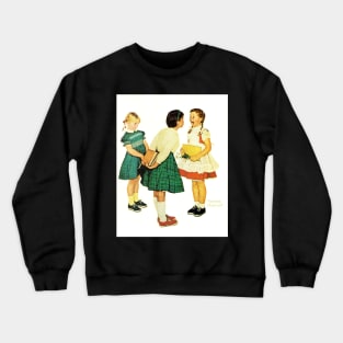 Checkup 1957 - Norman Rockwell Crewneck Sweatshirt